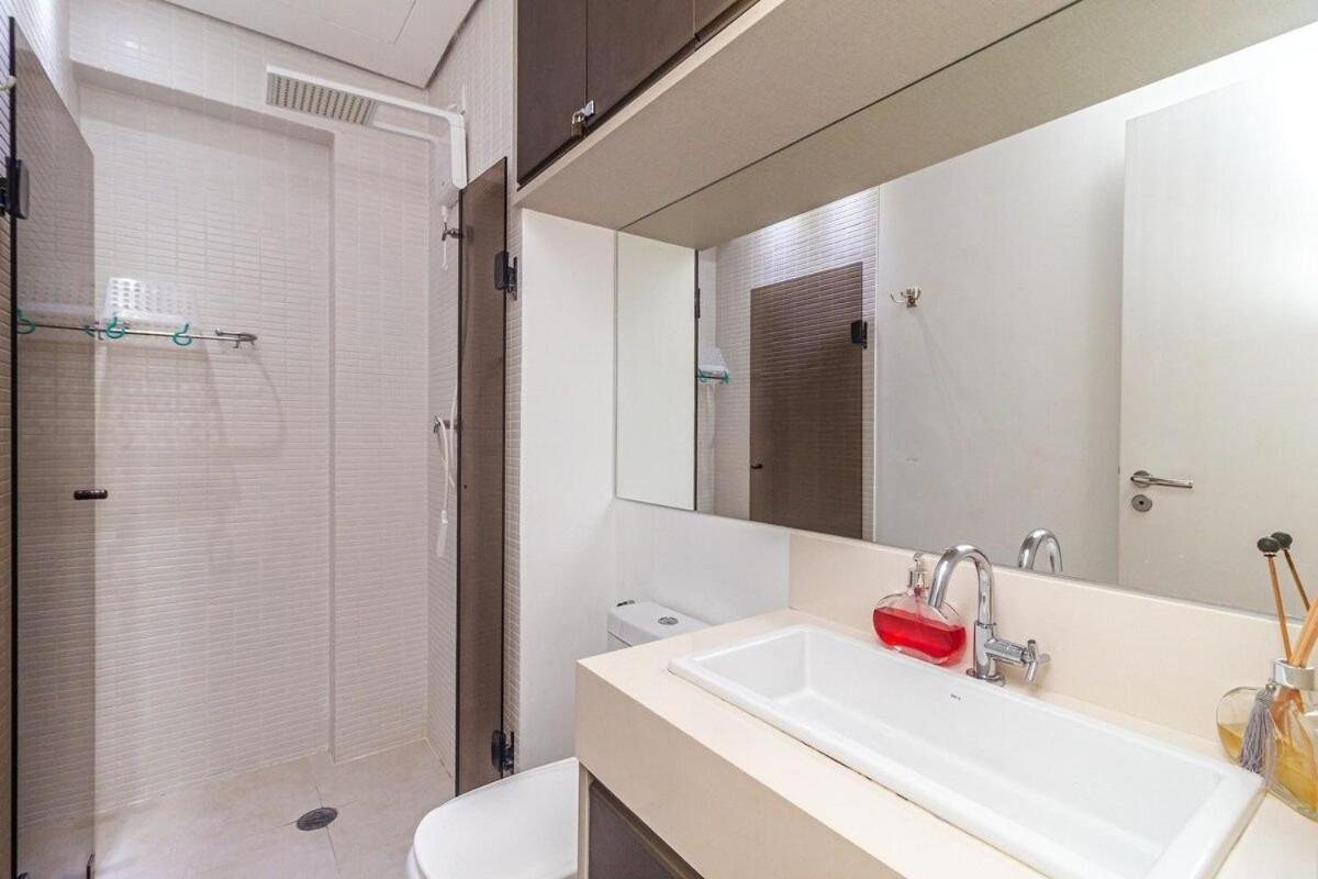 Studio Moderno Em Condominio De Luxo Pe Na Areia Σάντος Εξωτερικό φωτογραφία