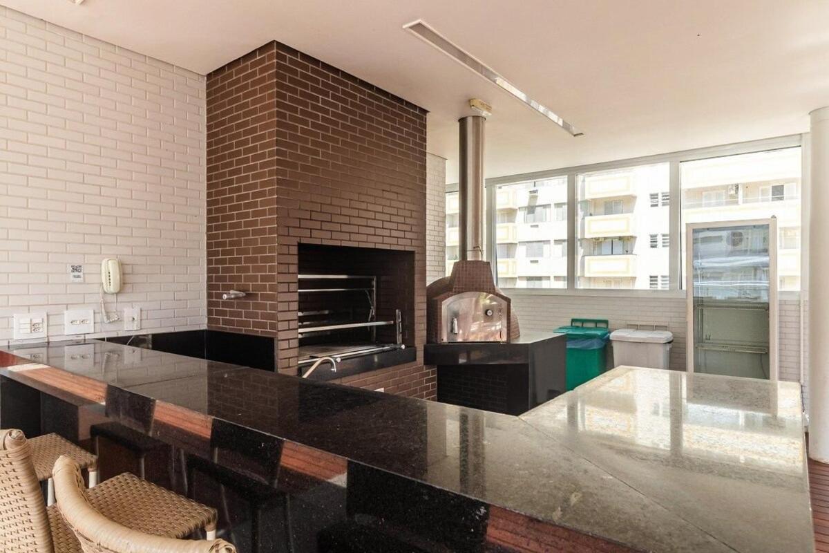 Studio Moderno Em Condominio De Luxo Pe Na Areia Σάντος Εξωτερικό φωτογραφία