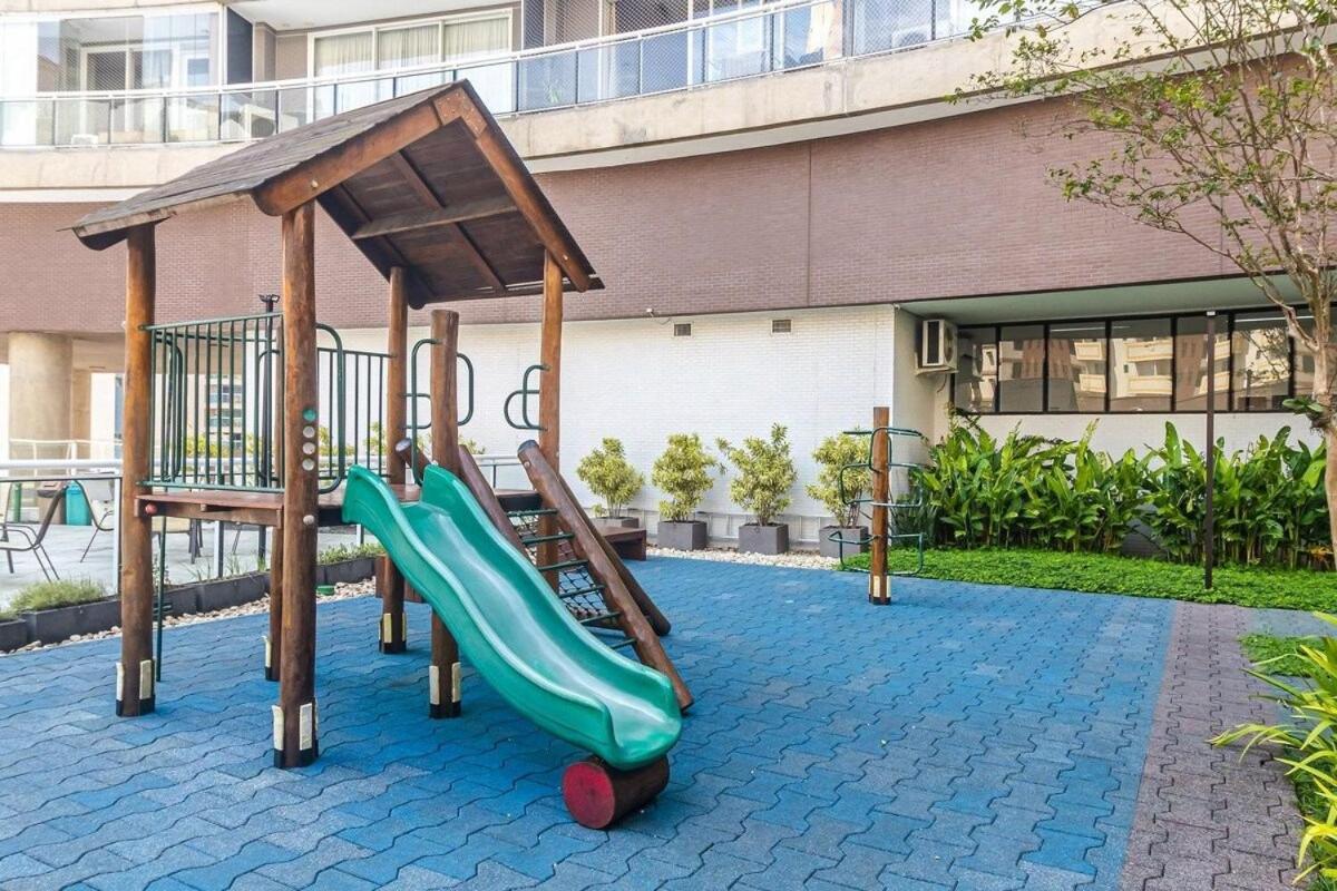 Studio Moderno Em Condominio De Luxo Pe Na Areia Σάντος Εξωτερικό φωτογραφία