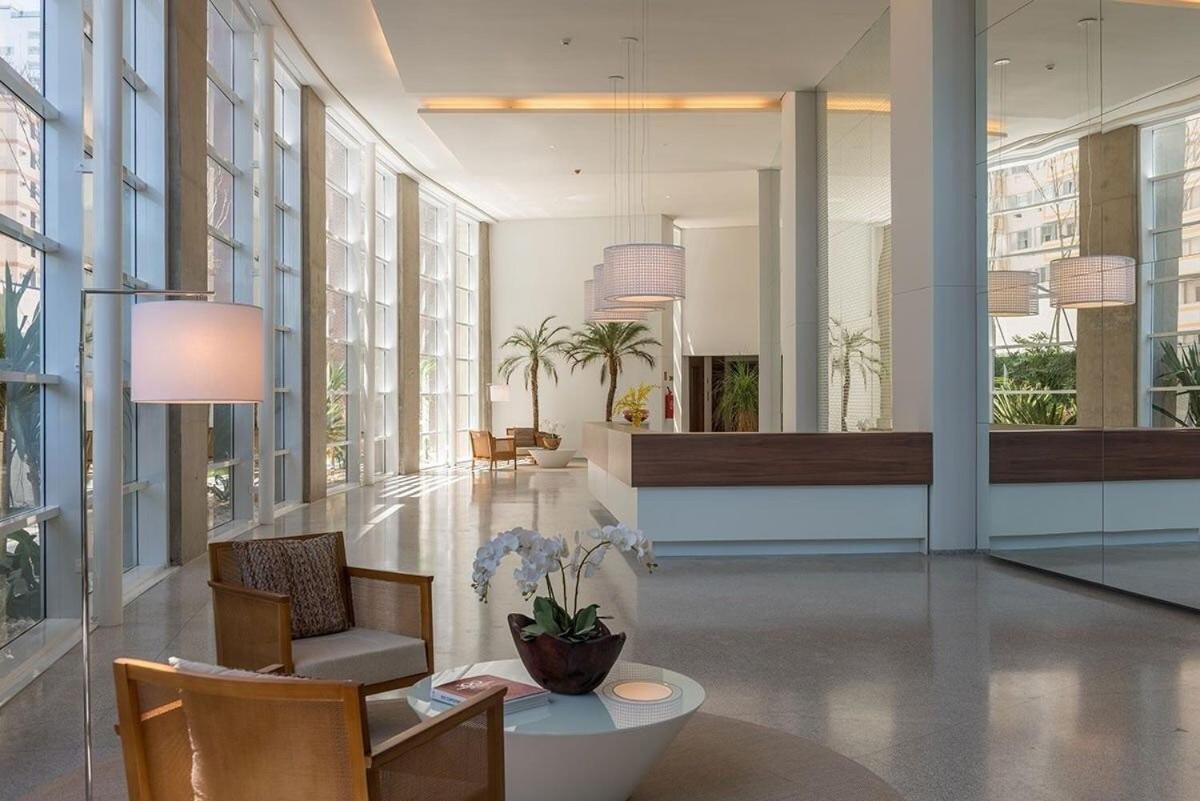 Studio Moderno Em Condominio De Luxo Pe Na Areia Σάντος Εξωτερικό φωτογραφία