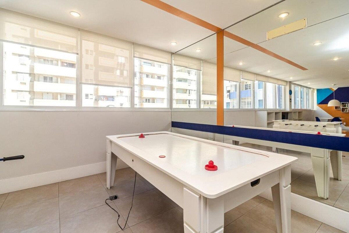 Studio Moderno Em Condominio De Luxo Pe Na Areia Σάντος Εξωτερικό φωτογραφία