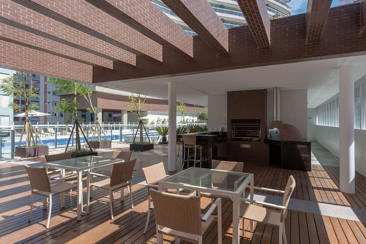 Studio Moderno Em Condominio De Luxo Pe Na Areia Σάντος Εξωτερικό φωτογραφία