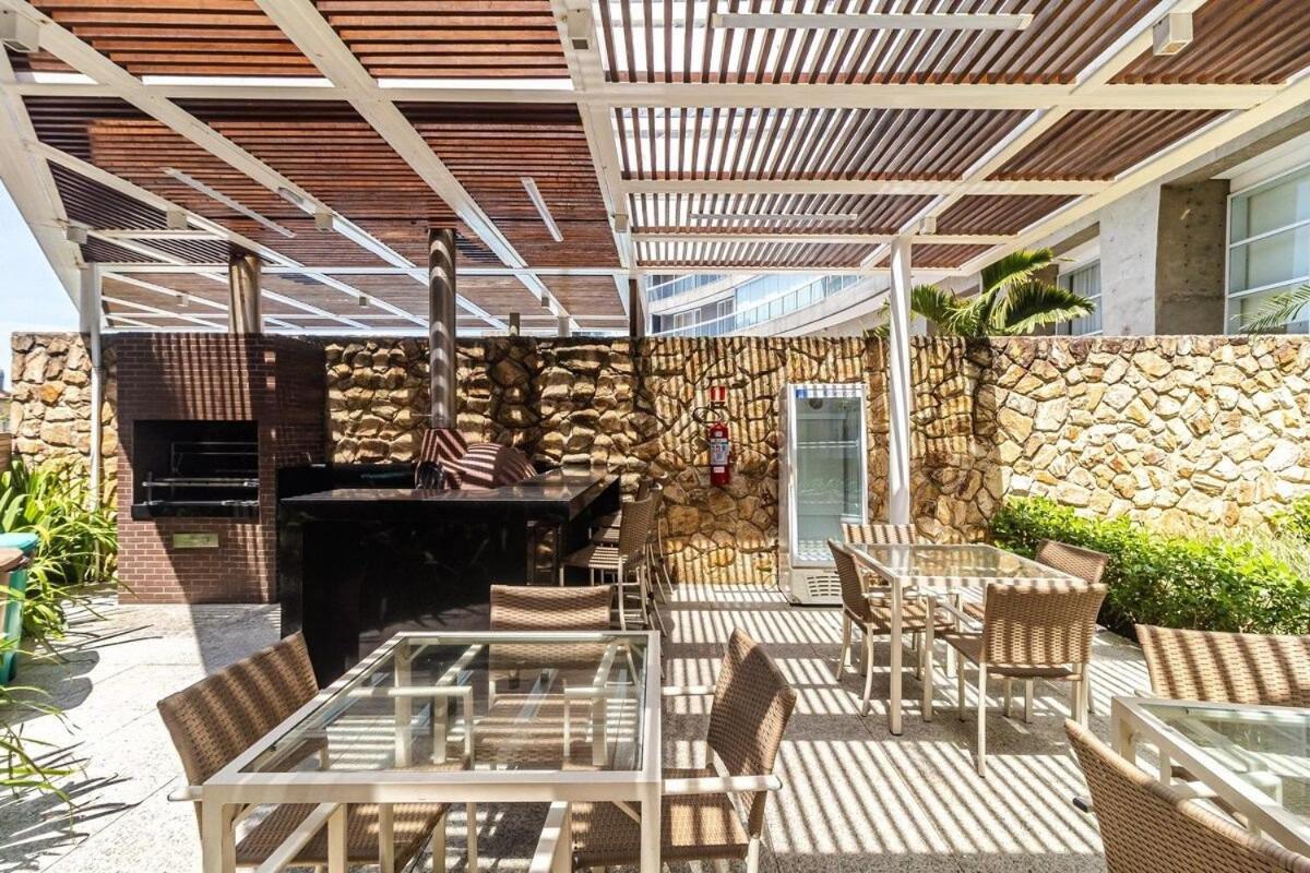 Studio Moderno Em Condominio De Luxo Pe Na Areia Σάντος Εξωτερικό φωτογραφία